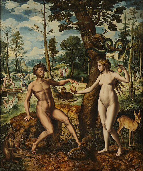 De zondeval, 1555, 