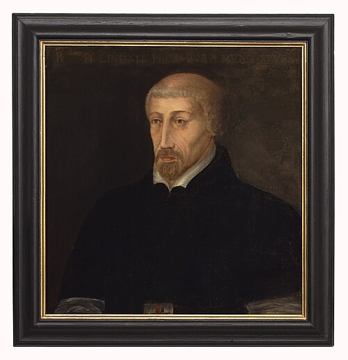 Portrait of bishop Lindanus, 1750, 