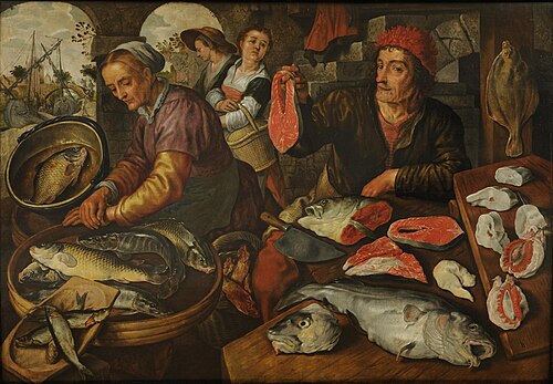 Vismarkt, 1595, 