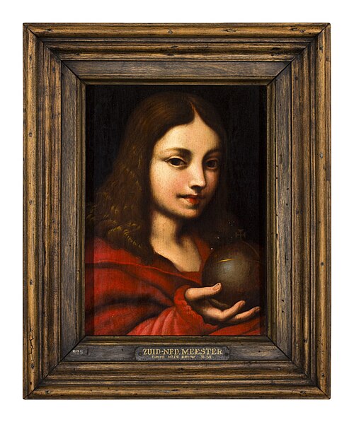 Christus als knaap met rijksappel, 1587, 