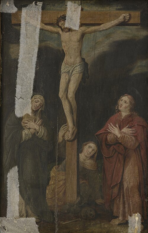 Christus aan het kruis, 1650, 