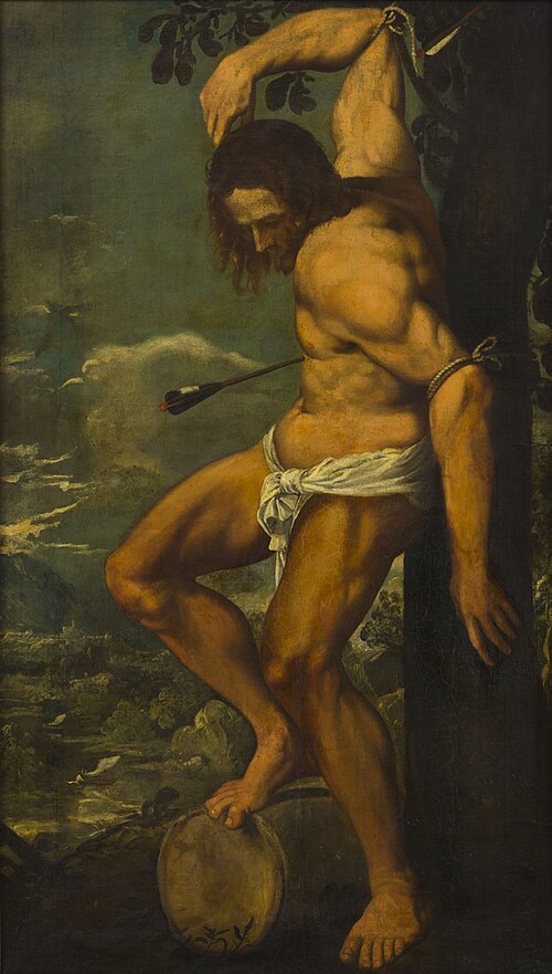 Saint Sebastian, 1675, 