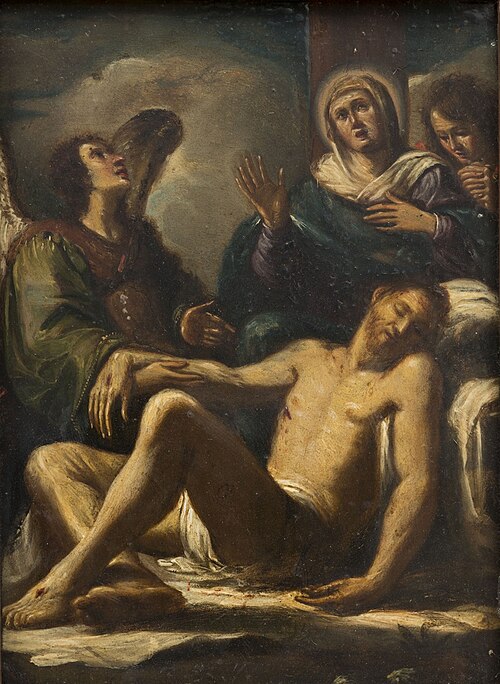 Piëta met engelen, 1660, 