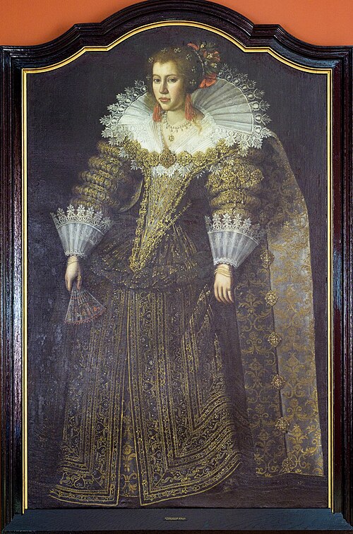 Portrait of an unknown woman, 1620, 