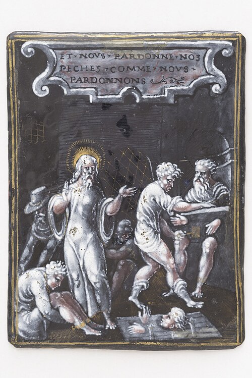 Christus temidden van gevangenen, 1550, 