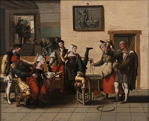 Herbergscène, 1537, 