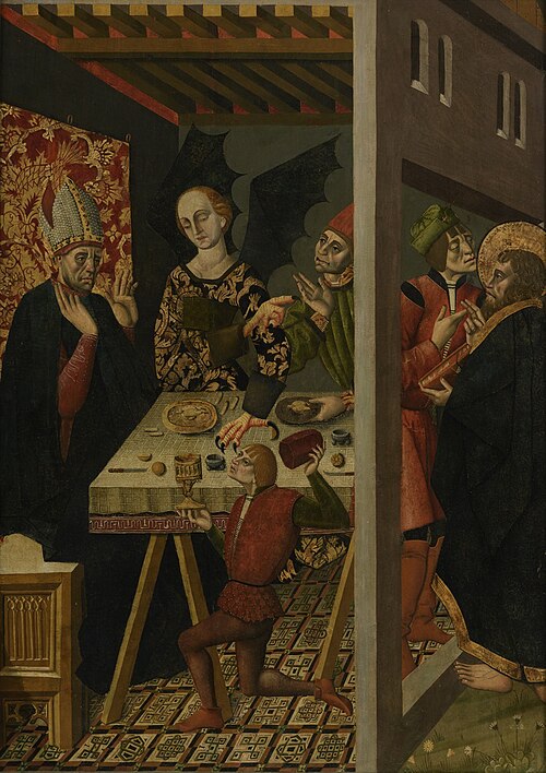 De H. Andreas redt een bisschop, 1500, 