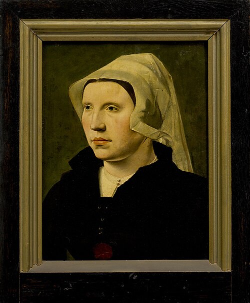 Portret van een onbekende vrouw, 1543, 