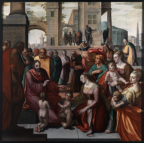 Laat de Kinderen tot Mij komen., 1573, 