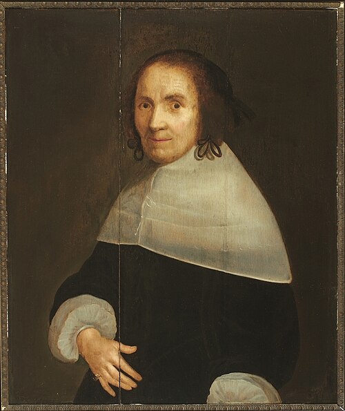 Portret van een dame., 1650, 