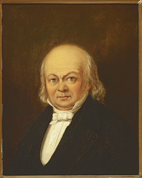 Dr. Willem Frederik Büchner (Rheinheim 1781 - Gouda 1855), stadsdokter van Gouda., 1840, 