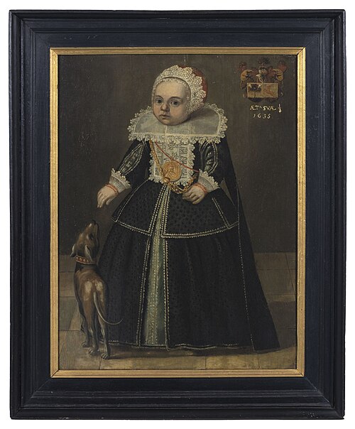 Portrait of Joannes Pathuis (1635-1678), 1635, 