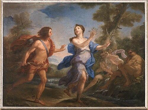 Apollo en Daphne., 1700, 