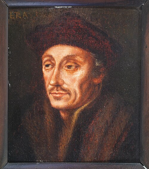 Portret van Erasmus., 1849, 