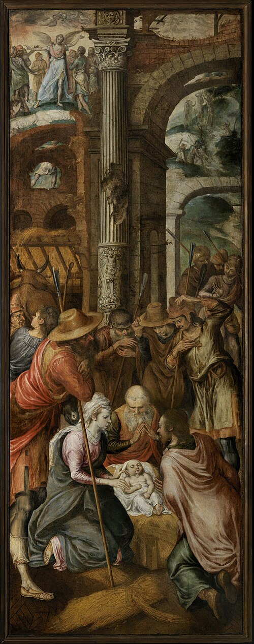 The marriage of Mary and Joseph, 1565, 