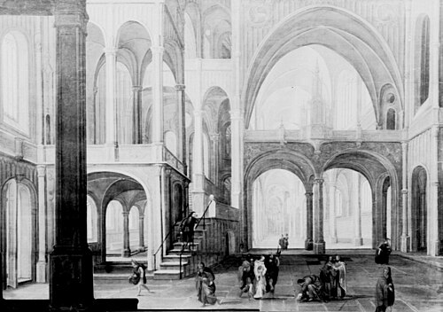 Chruch interior, 1649, 