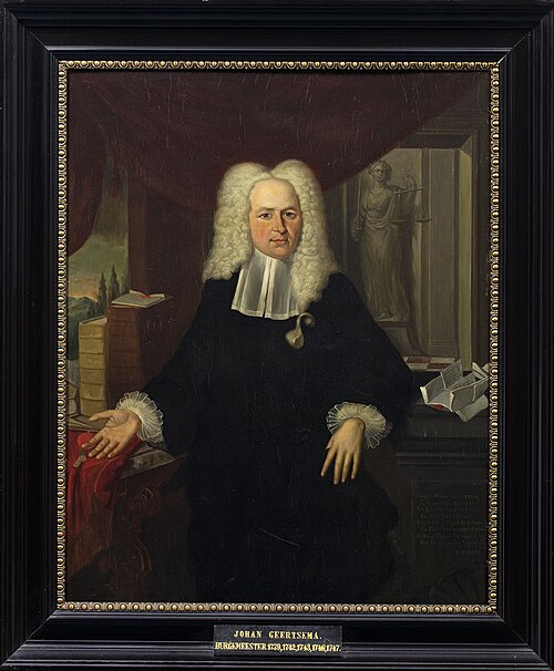 VERVALLEN Johan Geertsema,, 1744, 