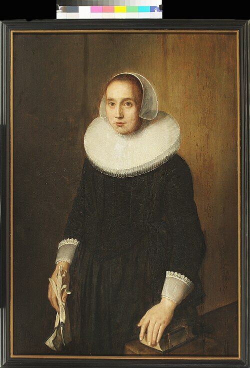 Portrait of a 34-year-old lady, possibly Jacomina de Rijck, 1634, 