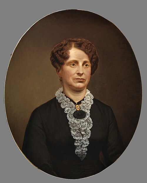 Portret van mevrouw Prince-Wernink., 1885, 