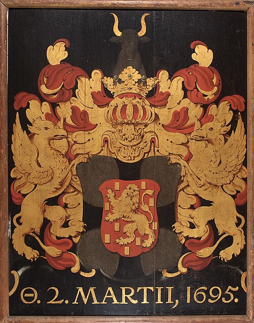 Wapenschild 0.2. MART II 1695., 1695, 