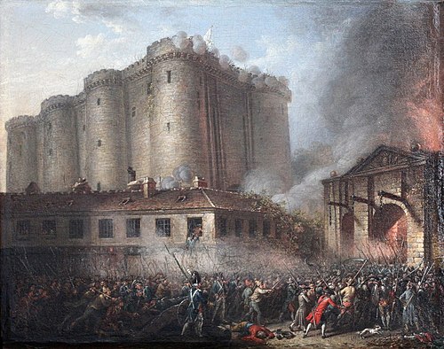 Prise de la Bastille, 1790, 
