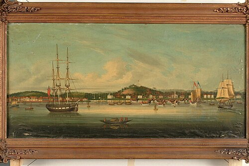 Een onbekende rede in Oost-Azië, 1825, 