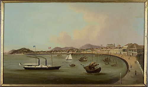 De rede van Macao, 1825, 