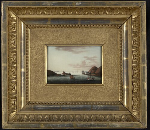 De monding van de Parelrivier, 1825, 