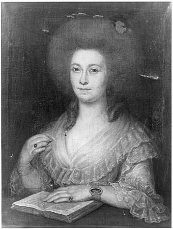Portrait of one of the wives of Adriaen van der Gon, probably Catharina Tekenburg (1755-1824), 1780, 