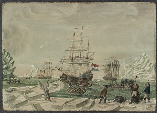 Walvis-, walrus- en ijsbeervangst, 1846, 