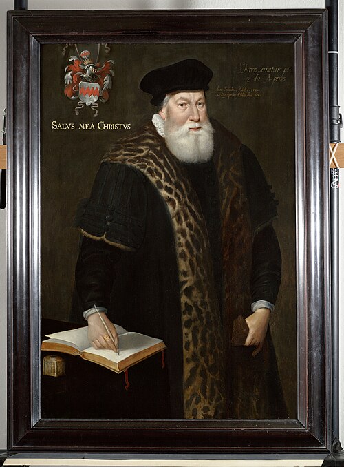 Portrait of Pieter van Foreest (1521-1597), 1590, 