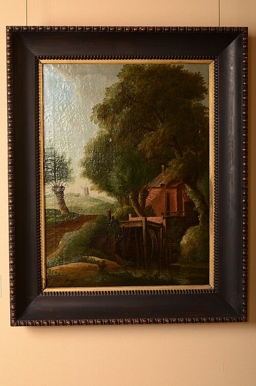 Landschap met watermolen, 1662, 