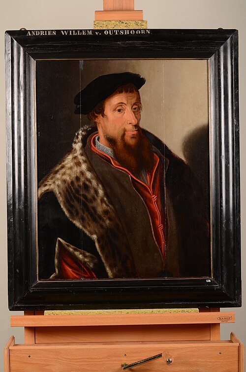 Portrait of Andries Willemsz. van Sonnevelt, named Van Oudshoorn, 1645, 