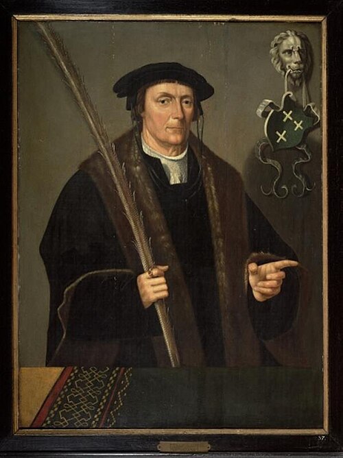 Portrait of Pieter Claesz. Palinc (....-1546), 1612, 