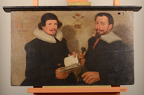 Twee overlieden van het Zakkendragersgilde, 1643, 