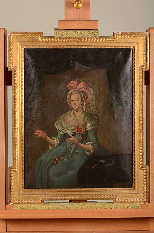 Portrait of an unknown woman, 1777, 