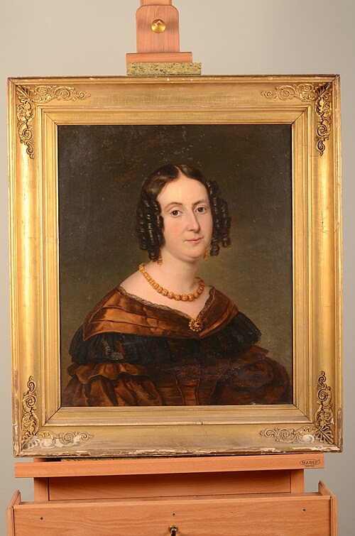 Portret van een onbekende vrouw, 1835, 