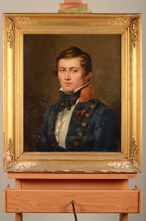 Portret onbekende man, 1840, 