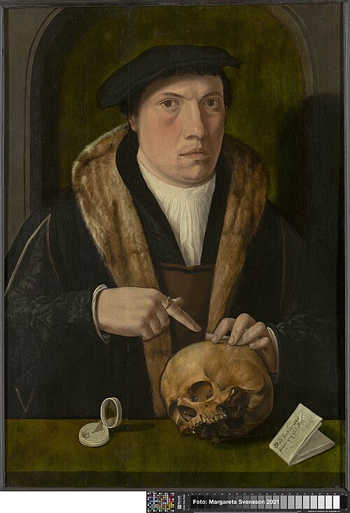 Portret van Dirk van Foreest (ca. 1485-na 1535), 1525, 