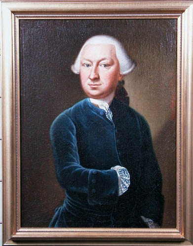 Portret van onbekende man. Pinxit 1769, 1769, 
