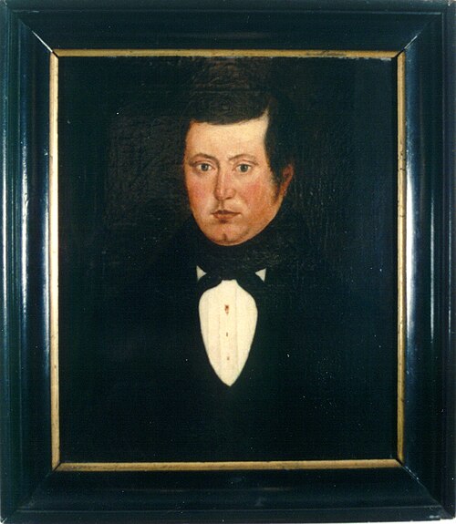 Portret Pieter Boekhout., 1842, 