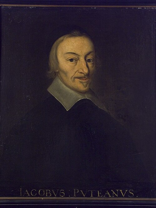 Portret van Jacobus Puteanus., 1650, 