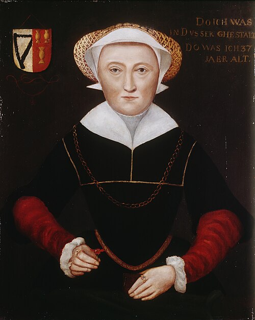 Portrait of Anna van Twickelo ( ....-1605), 1548, 