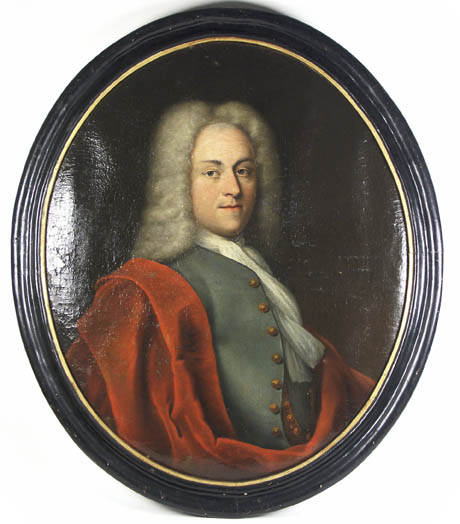 Portret van Gerhard Jordens (1689-1764), 1712, 