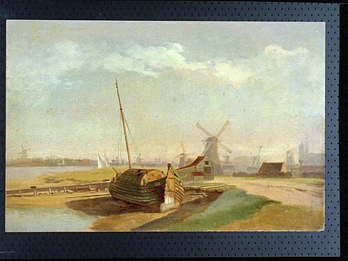 Een drooggevallen Keulenaar, 1849, 