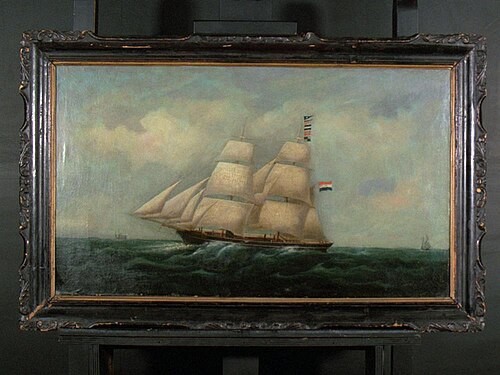 De brik 'Constance', 1870, 