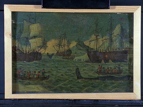Walvisvaarder 'De Hoop', rederij Cornelis Malen, Commandeur Jelle Witties. Keerde op 19 oktober 1756, 1777, 