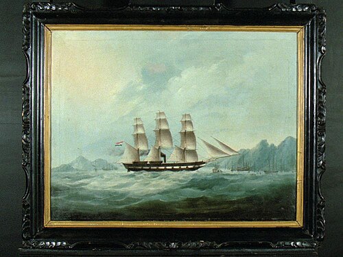 Stoomkorvet 'Medusa', 1858, 
