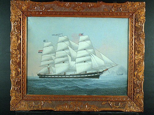 Klipperfregat 'Auguste', 1880, 
