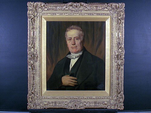Portret van Willem van Houten, 1845, 